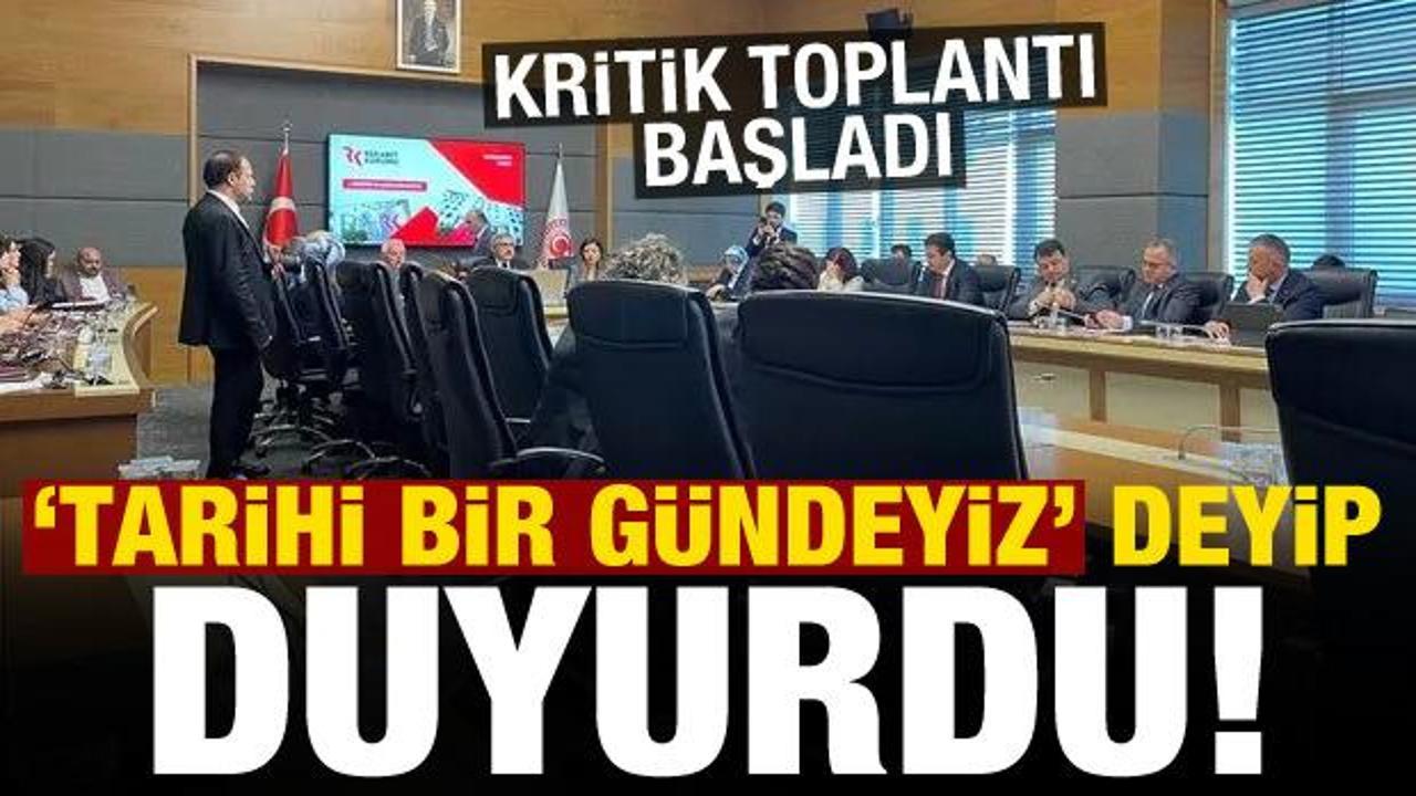 'Tarihi gündeyiz' deyip duyurdu, Toplantı başladı! Dijital Telif Yasası'nda önemli adım...