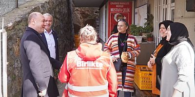 Tarık Balyalı, Pendikli esnafını ziyaret etti