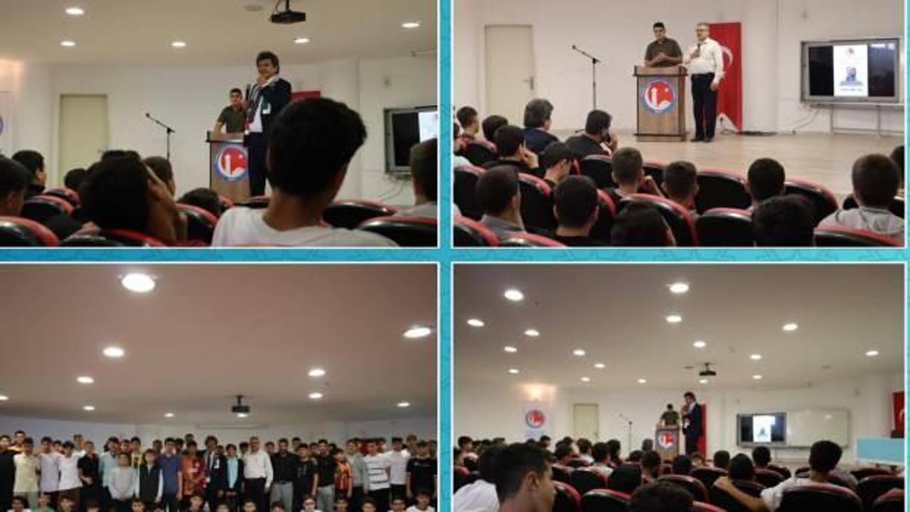 Tarık Sezai Karatepe Hatay’da öğrencilerle bir araya geldi
