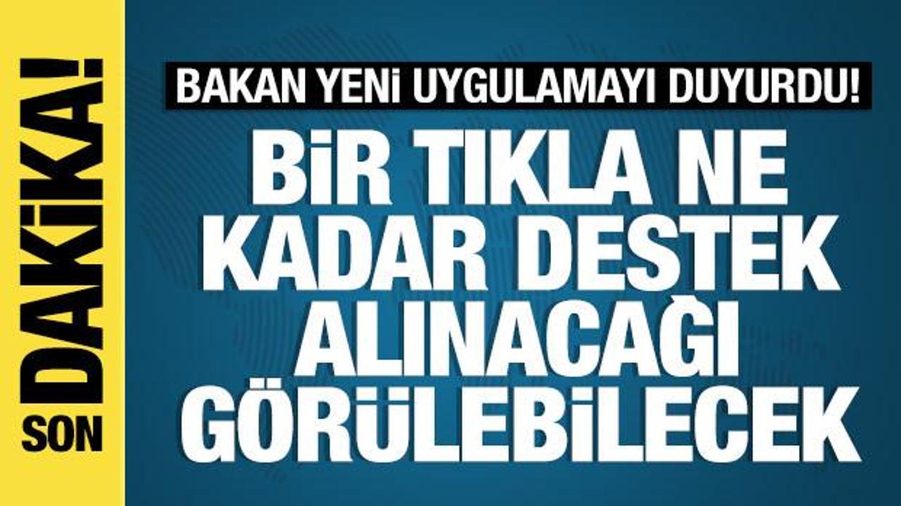 Tarım Bakanı açıkladı! Çiftçiler ne kadar destek alabileceğini görecek