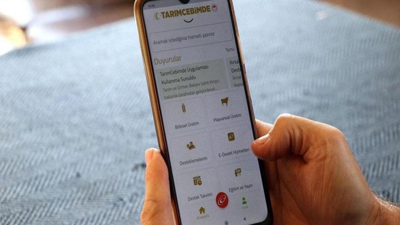 Tarım Cebimde uygulamasına yeni modül