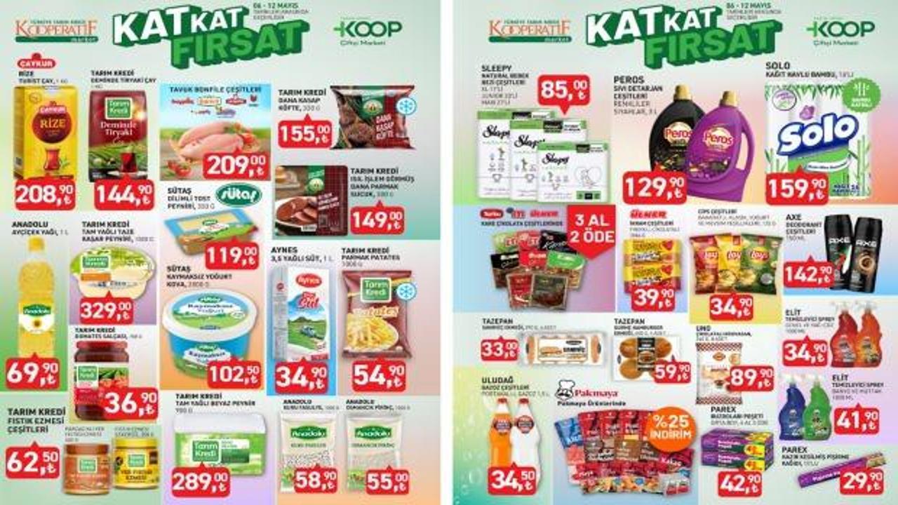 Tarım Kredi Kooperatif Market 6 - 12 Mayıs indirimli ürünler kataloğu yayınlandı!