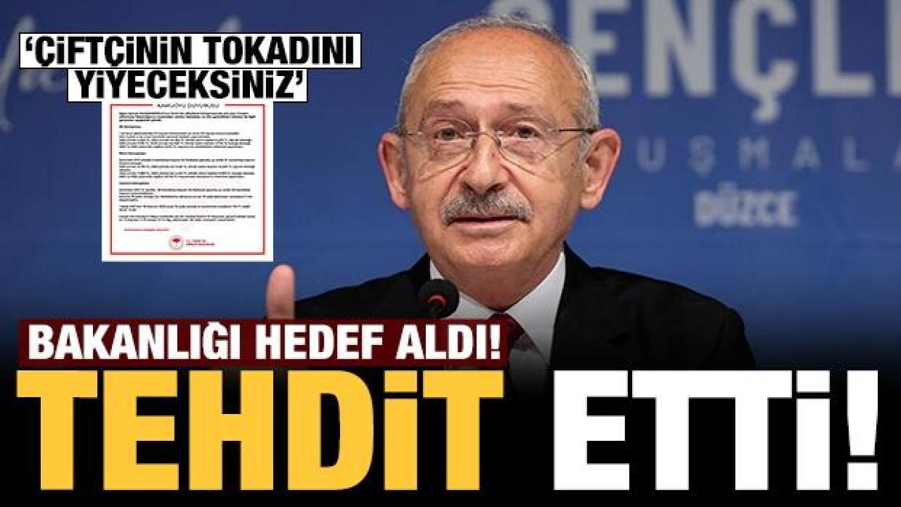 Tarım ve Orman Bakanlığından çiftçilere destek açıklaması