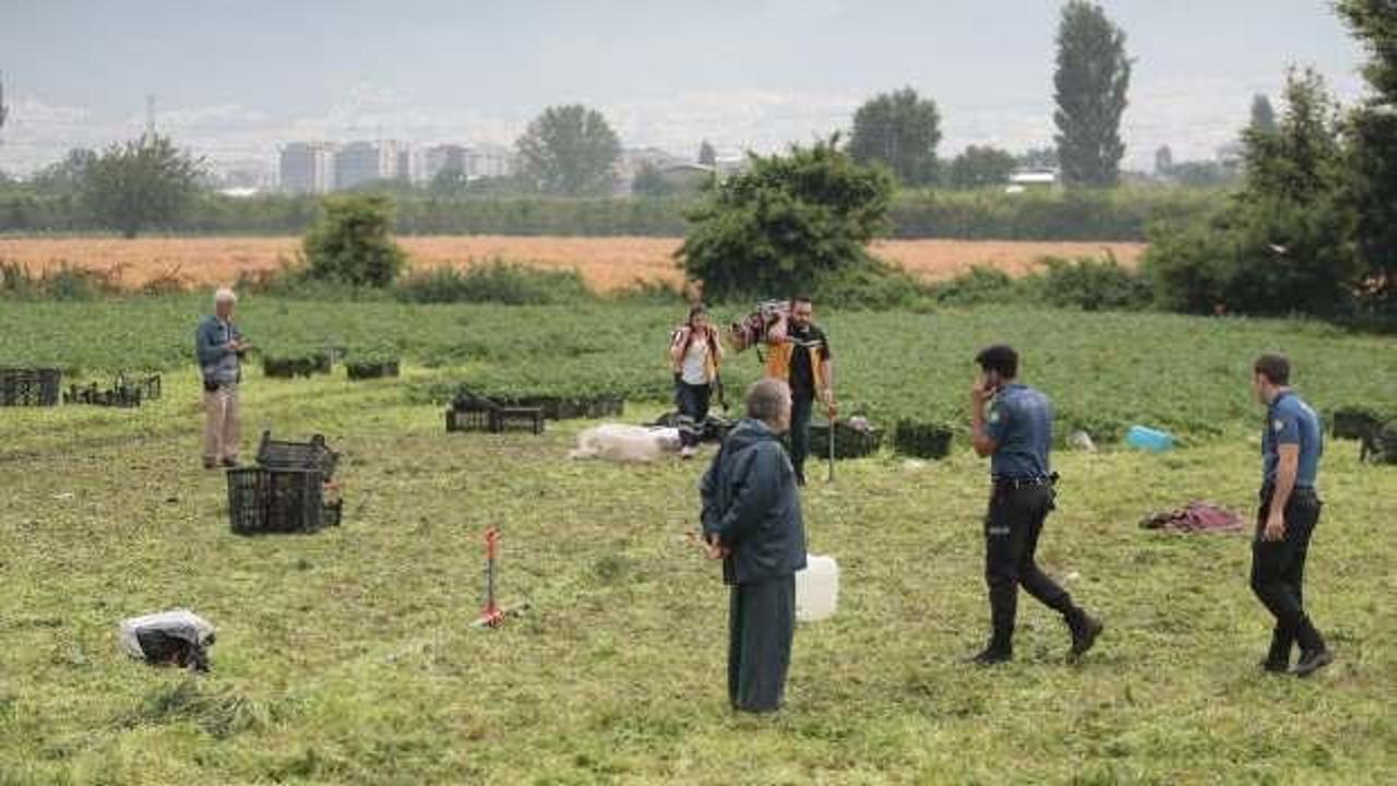 Tarlada çalışırken yıldırım isabet eden kadın işçi öldü