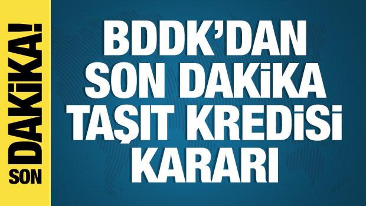 Taşıt kredisi sınırları değişti