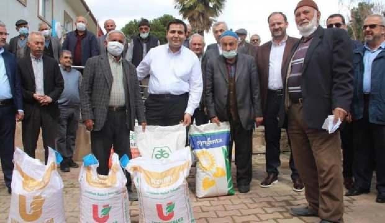 Taşovalı 800 çiftçiye tohum desteği