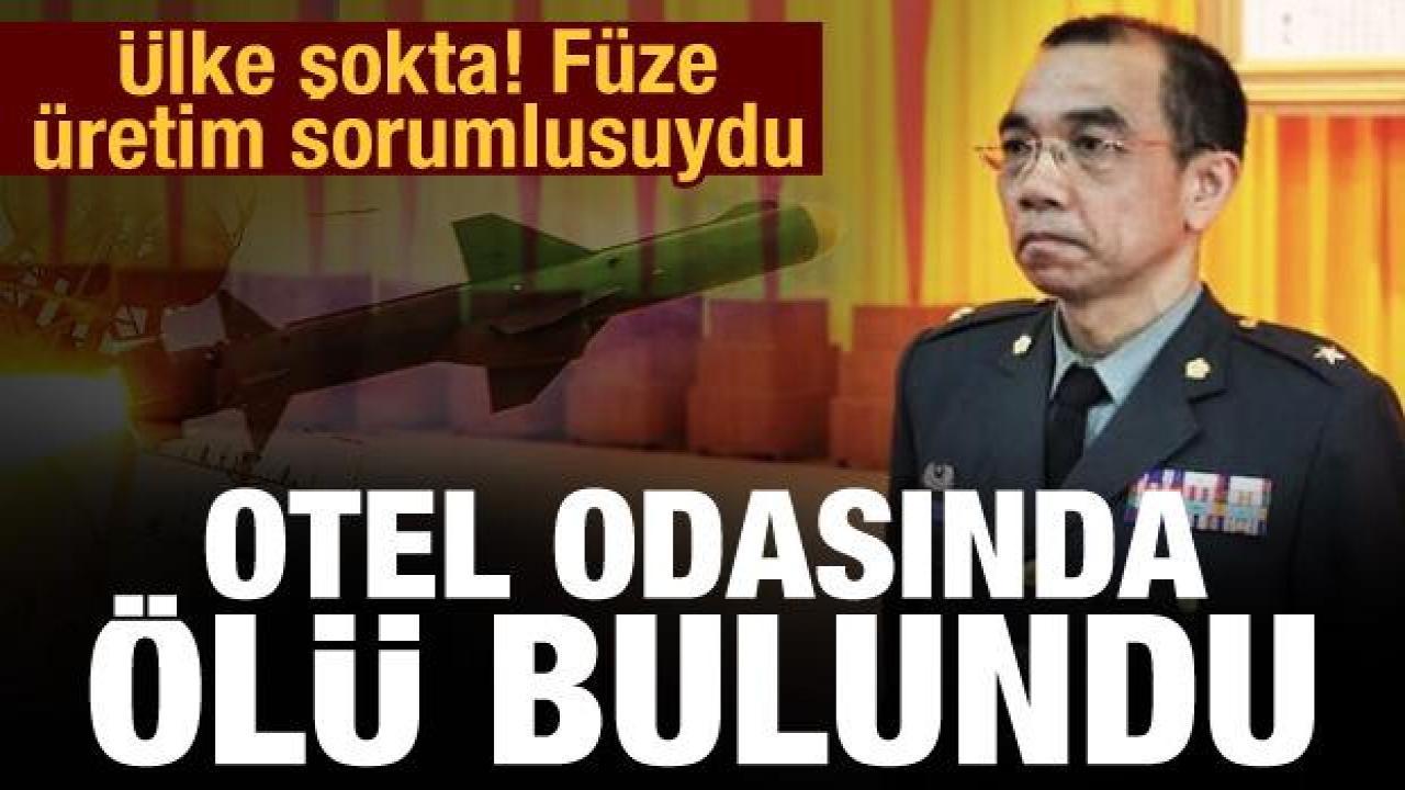 Tayvan devletinin füze geliştirme sorumlusu otel odasında ölü bulundu