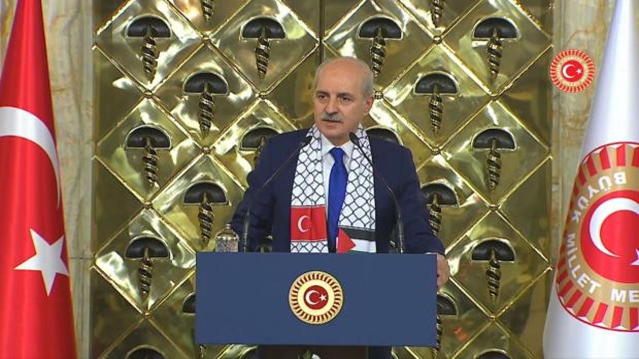 TBMM Başkanı Kurtulmuş'tan Gazze sözleri: Modern zamanların gördüğü en büyük katliam