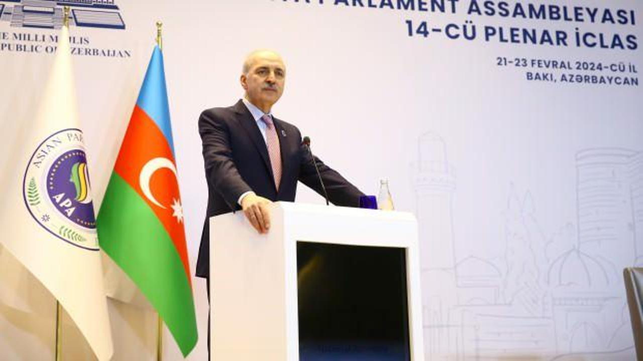 TBMM Başkanı Kurtulmuş'tan Lahey açıklaması
