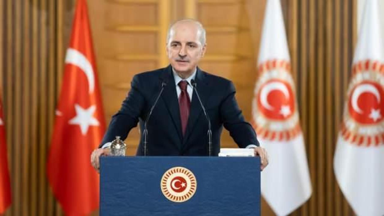 TBMM Başkanı Numan Kurtulmuş'tan Reisi açıklaması