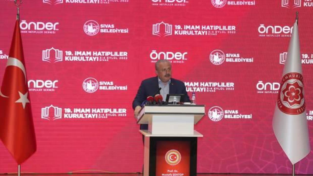 TBMM Başkanı Şentop: İmam hatipler milletin ihtiyacından doğdu