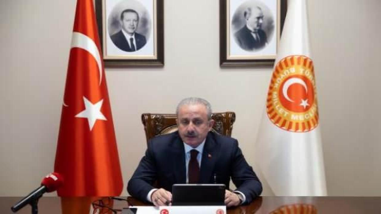 TBMM Başkanı Şentop: İsrail bu kirli siyasetten vazgeçmeli