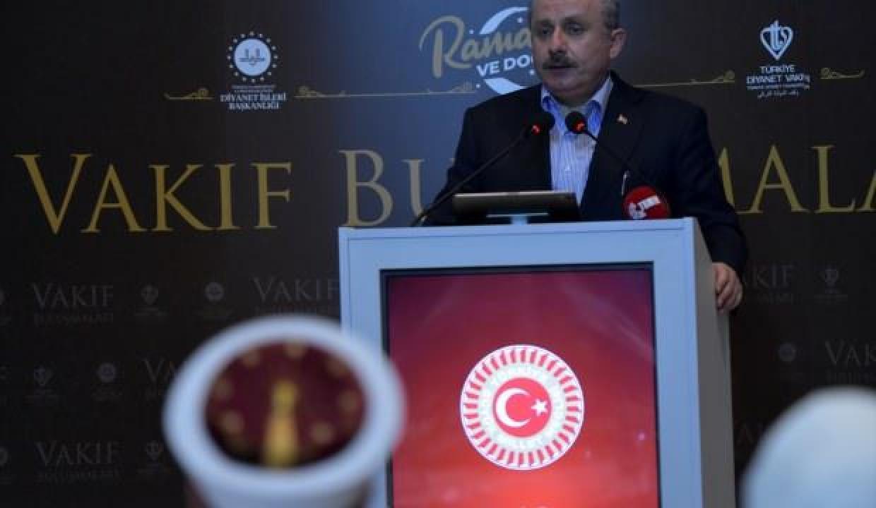 TBMM Başkanı Şentop, TDV bağışçıları ve Balkan STK'ları iftarında konuştu