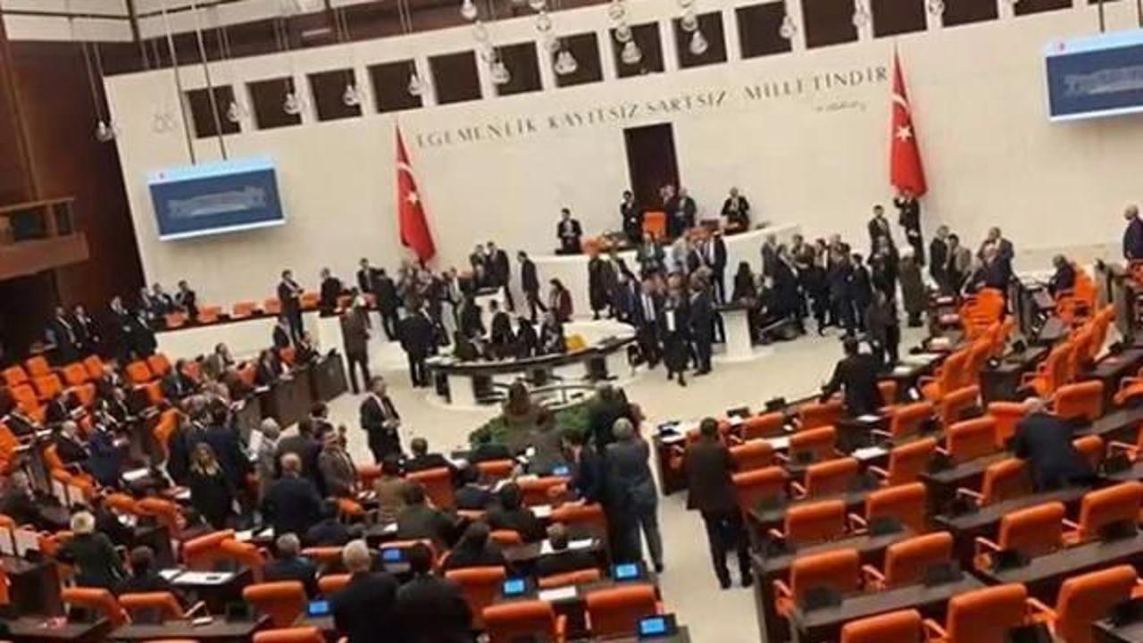 TBMM'deki bütçe görüşmelerinde gerginlik