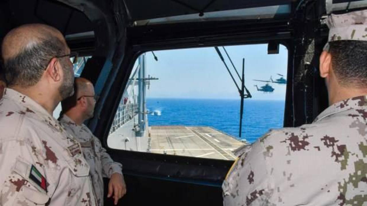TCG Anadolu'ya sürpriz ziyaret