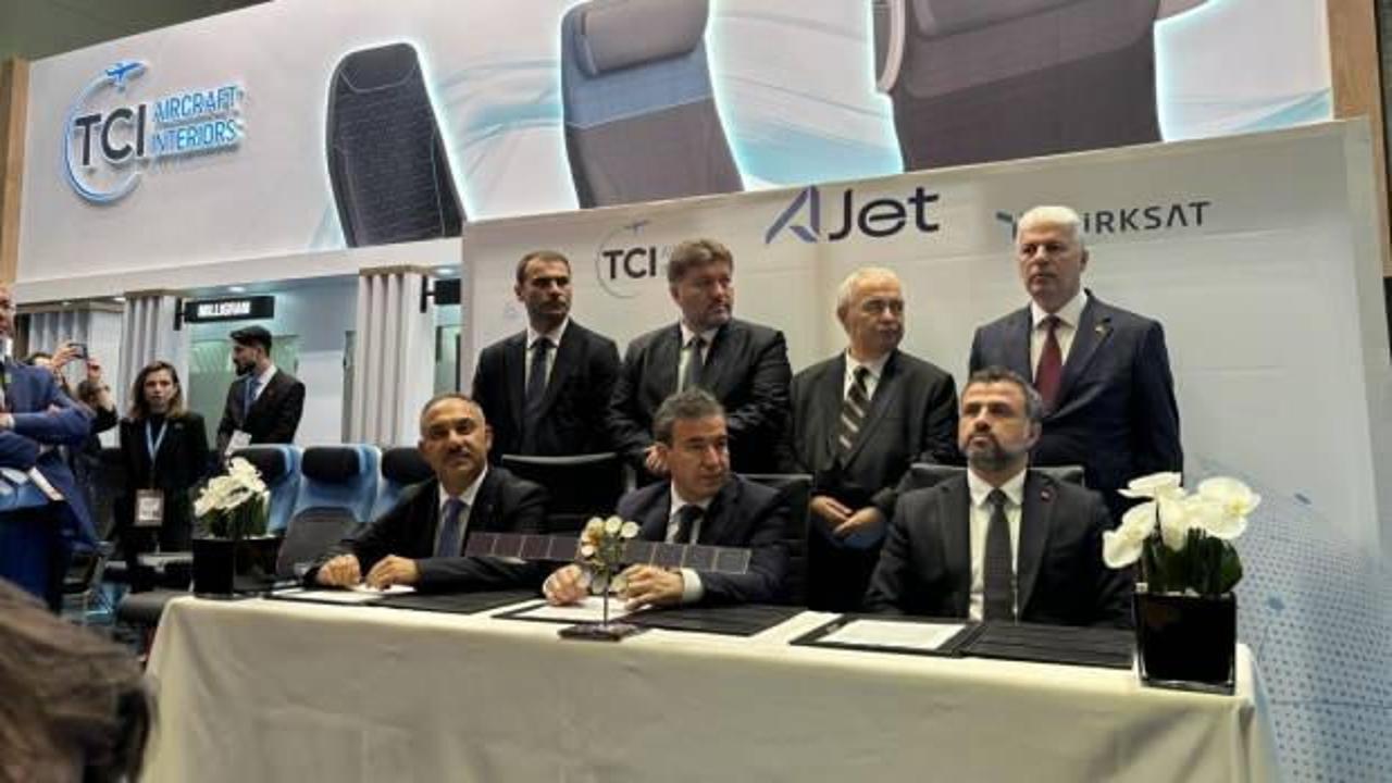 TCI, AJET ve Türksat arasında işbirliği protokolü imzalandı!