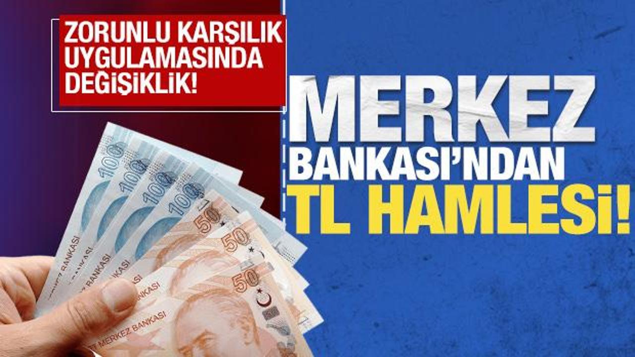 TCMB'den Türk lirası mevduatı destekleyici ilave adımlar
