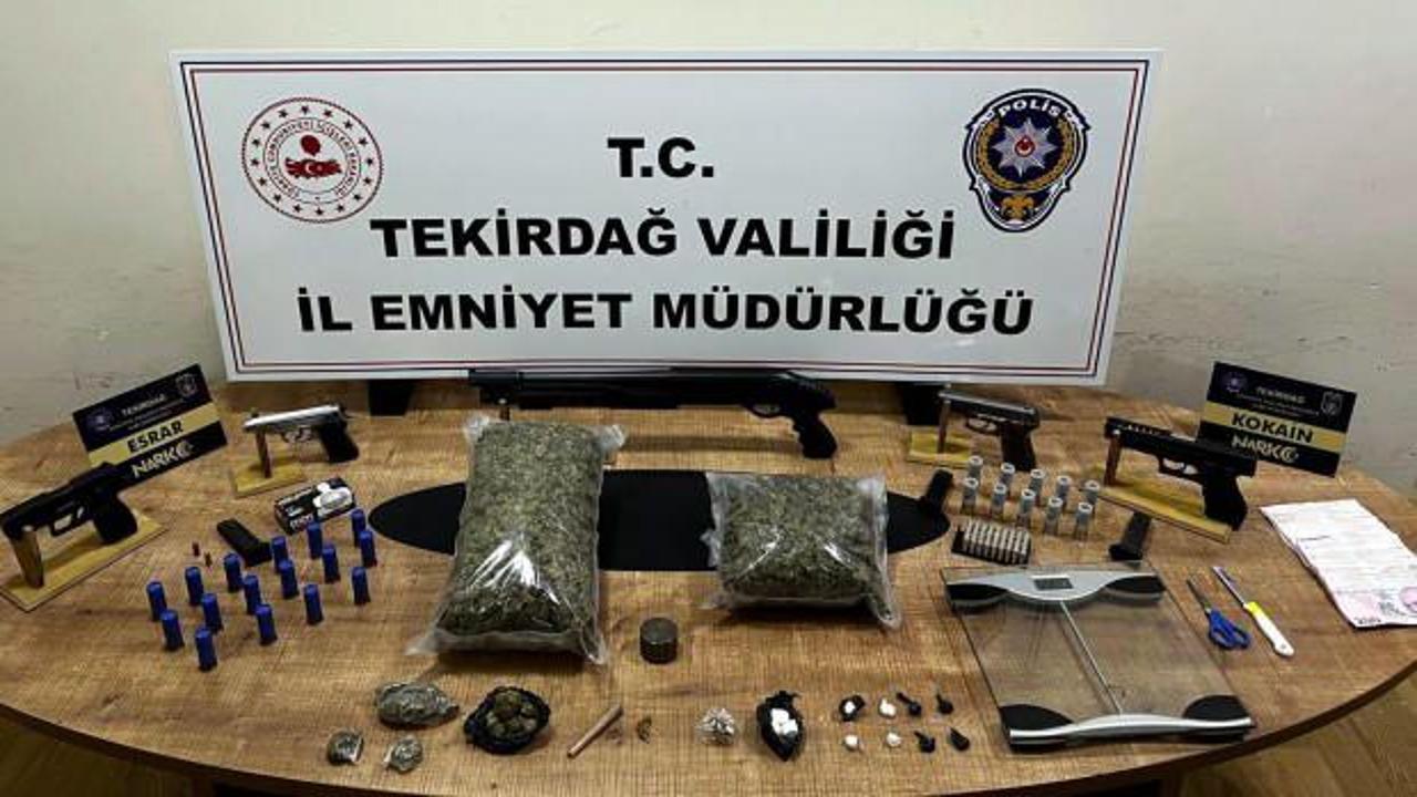 Tekirdağ’da ‘torbacı’ operasyonu: 2 tutuklama