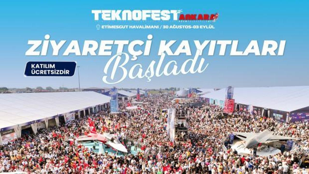 TEKNOFEST Ankara için Ziyaretçi Kayıtları Başladı