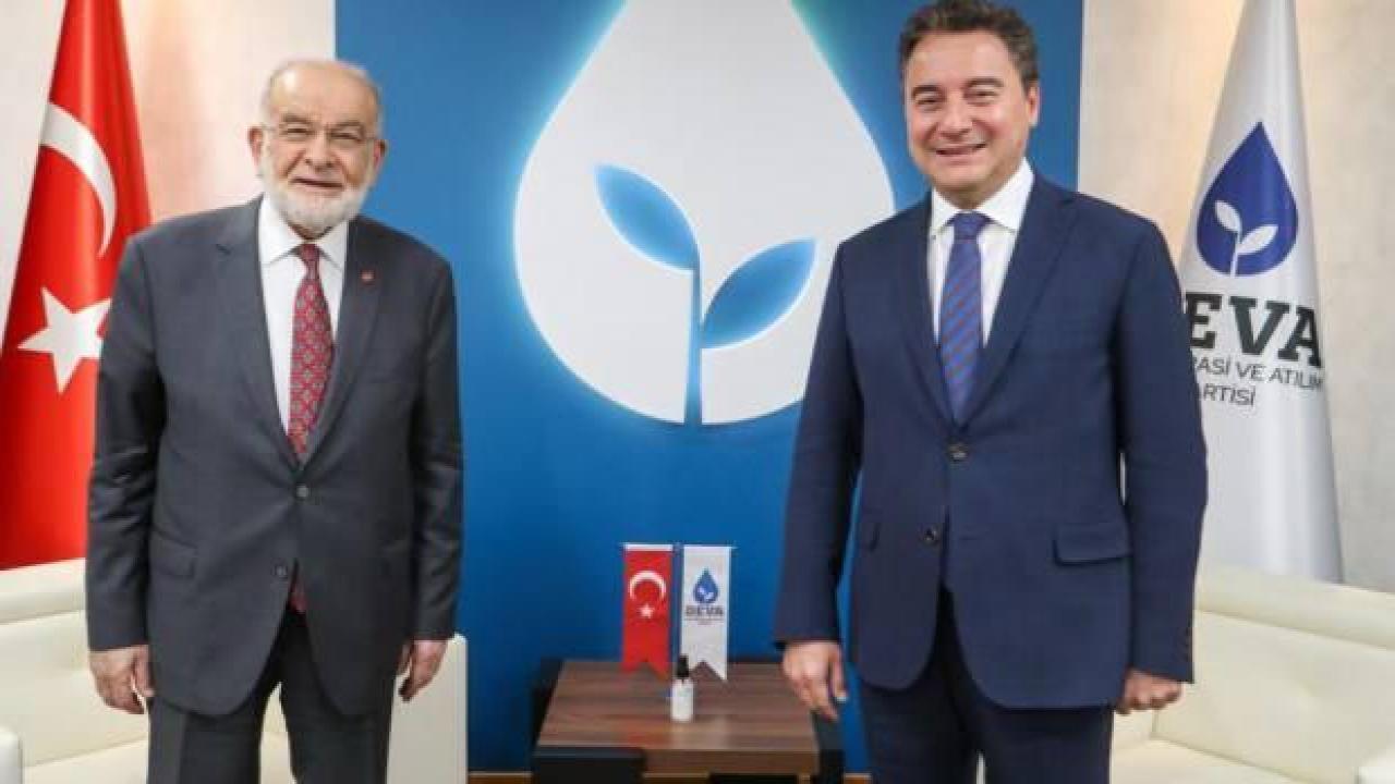 Temel Karamollaoğlu'ndan Ali Babacan'a ziyaret