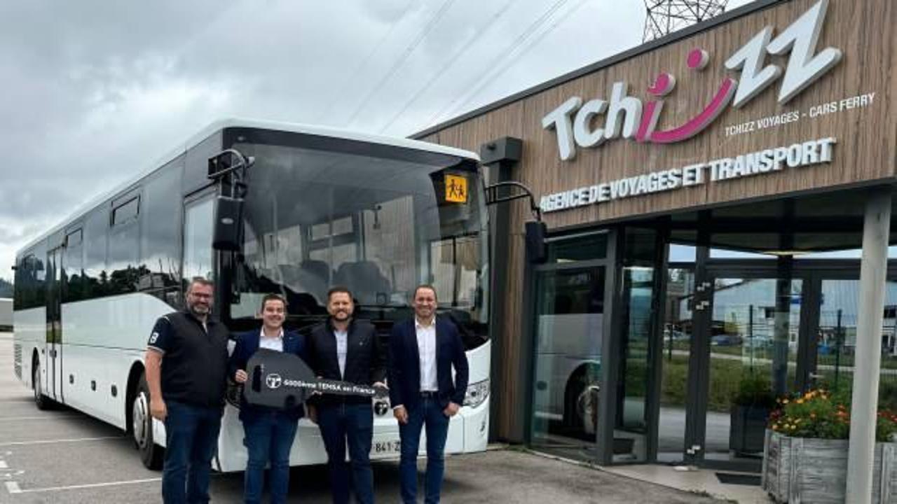 Temsa’dan Fransa’ya 6 bininci araç teslimatı