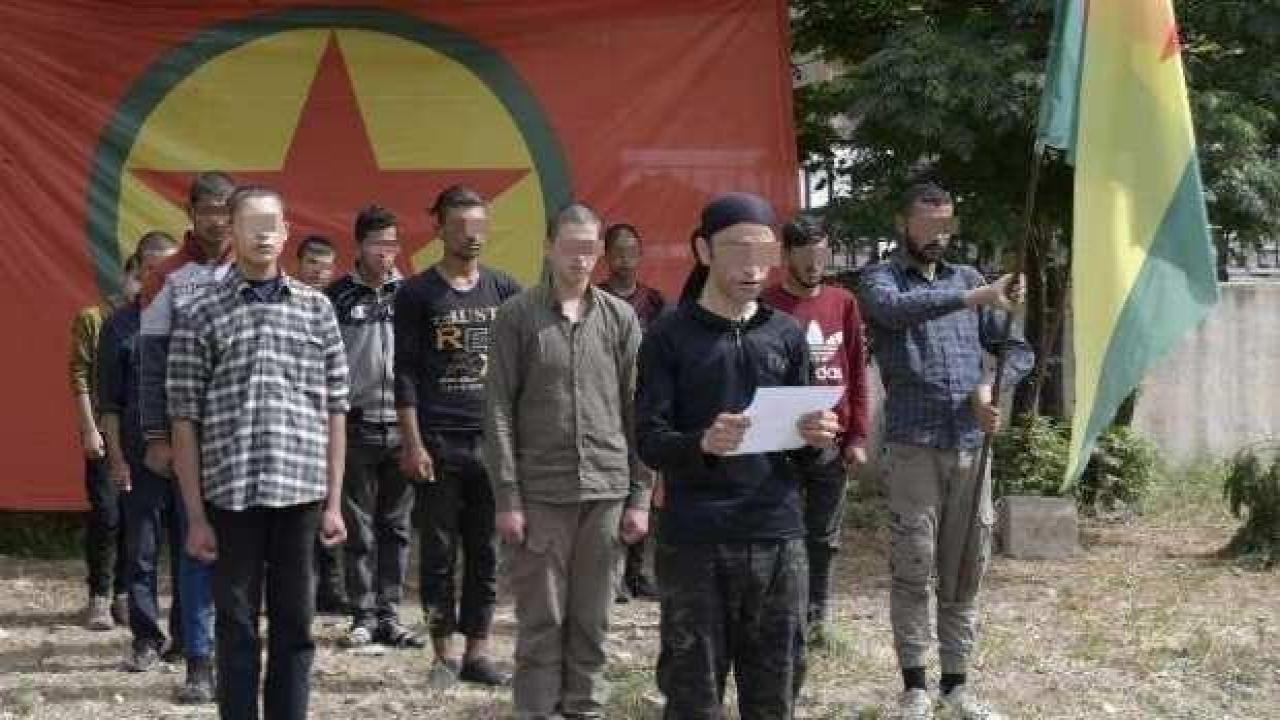 Terör örgütü PKK kaçırdığı çocukları 