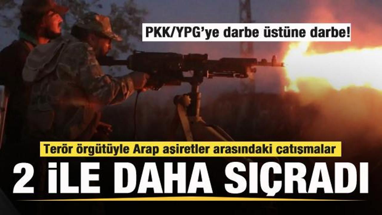 Terör örgütüyle Arap aşiretler arasındaki çatışmalar iki ile daha sıçradı
