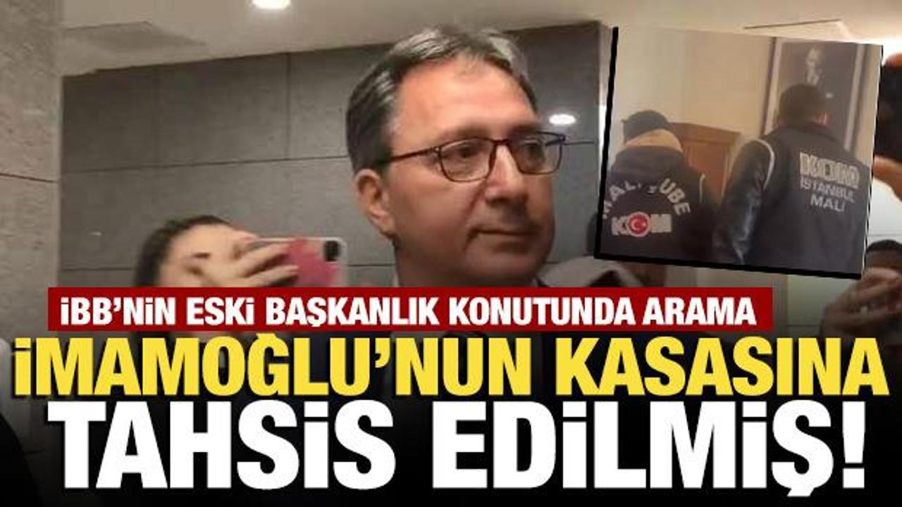 Terör ve yolsuzluk soruşturmasında yeni gelişme! İBB'nin eski başkanlık konutunda arama
