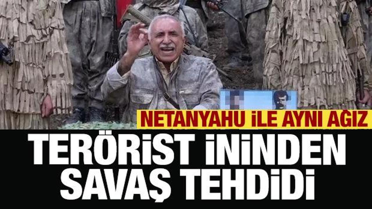 Terörist Karayılan'dan küstah savaş tehdidi!