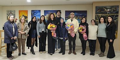 'Tesadüf 3' Resim Sergisi Kartal'da Açıldı