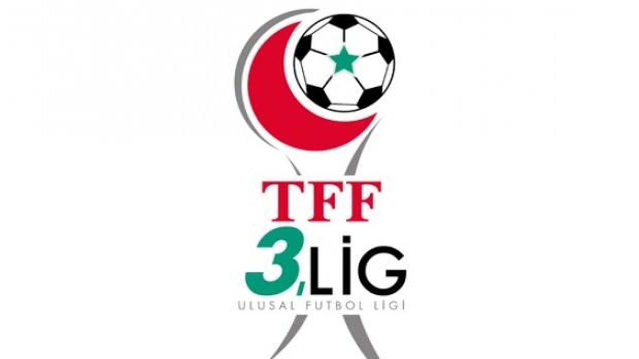 TFF 3. Lig play-off 3. tur eşleşmelerinde rövanş maçları yarın oynanacak