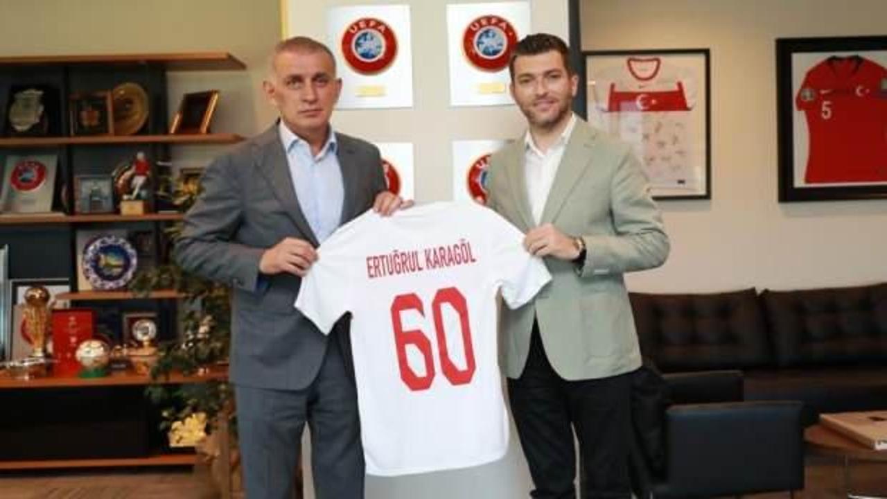 TFF Başkanı Hacıosmanoğlu'na sürpriz ziyaret