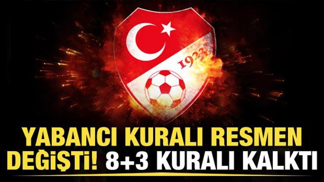 TFF, yeni yabancı kuralını açıkladı!