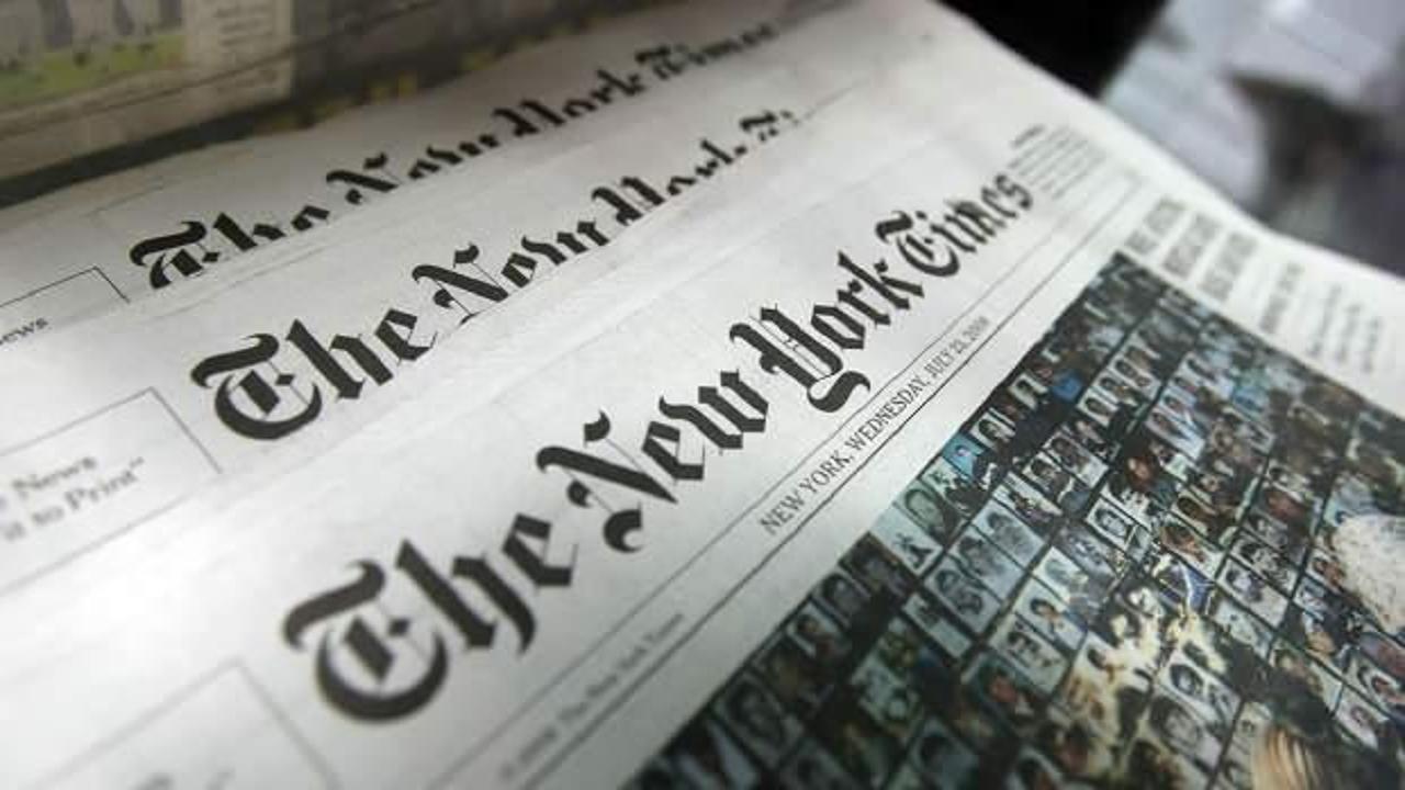 The New York Times Filistin'e saldırı haberlerinde 