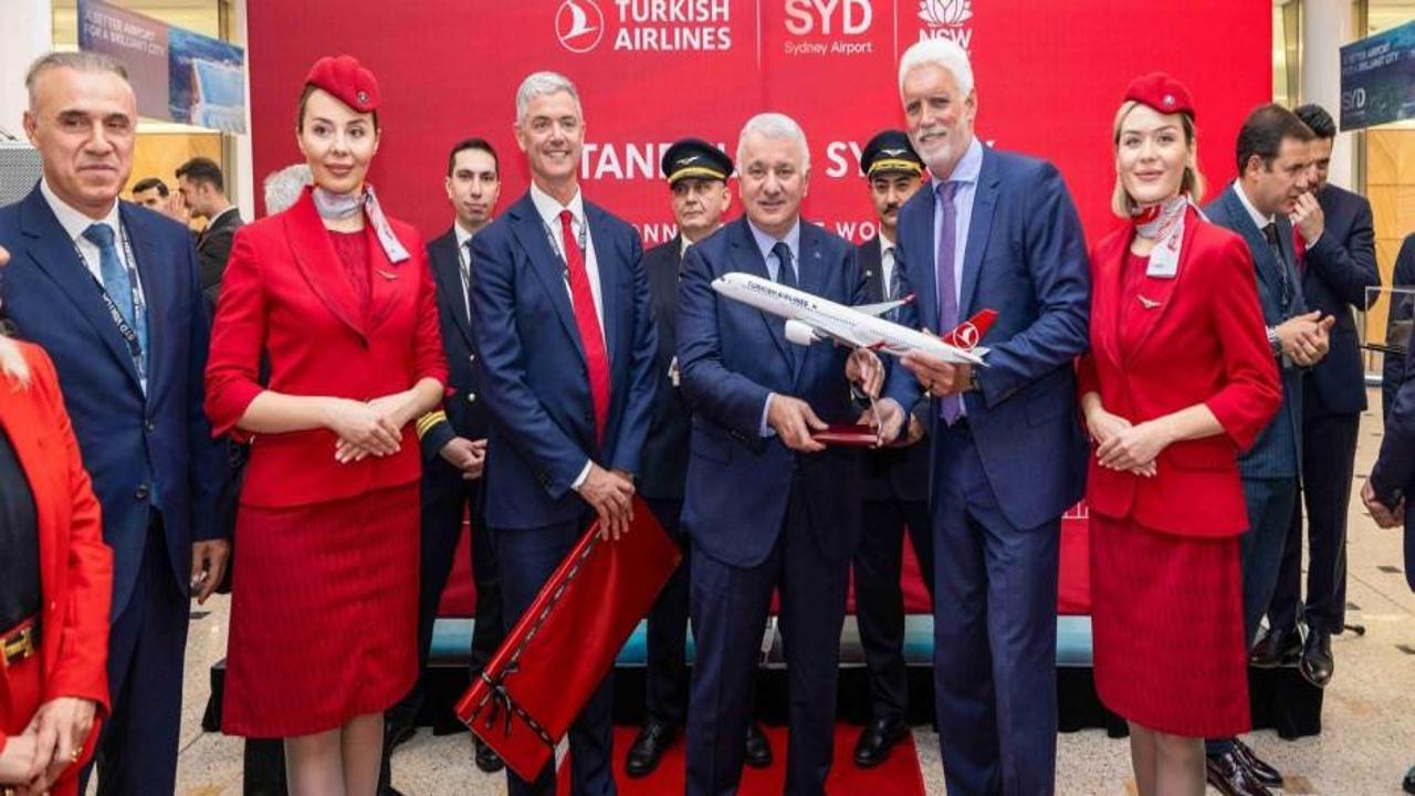 THY, en uzun rotası Sidney uçuşlarına başladı