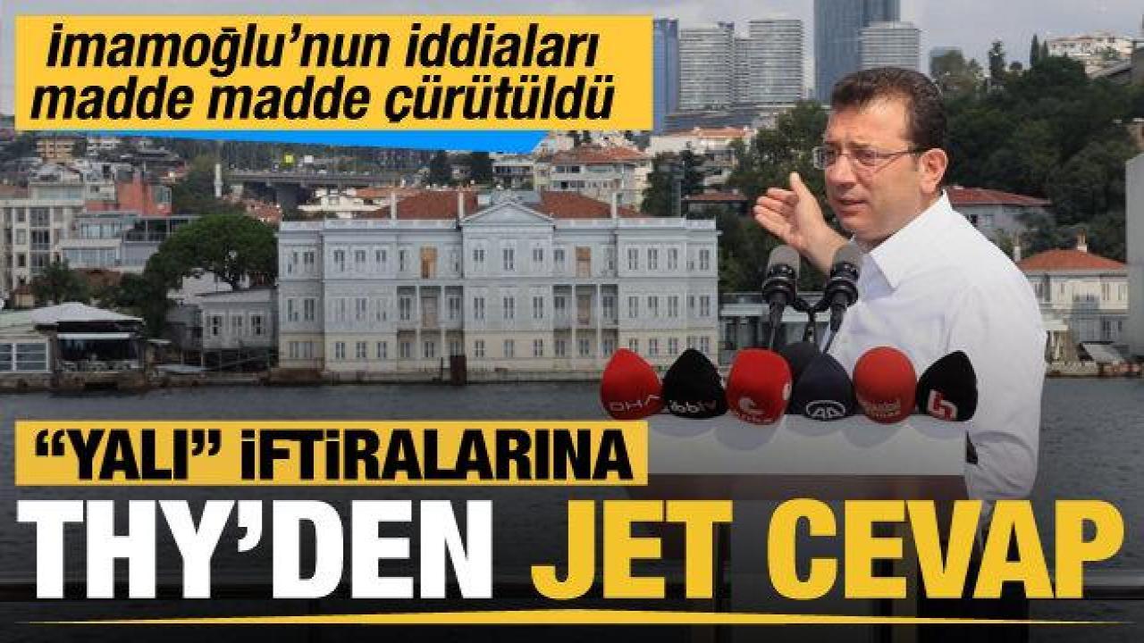 THY’den İmamoğlu’nun 