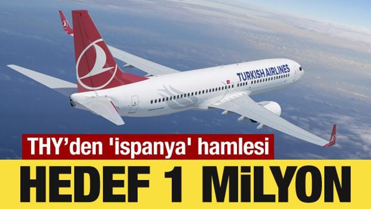 THY’den 'İspanya' hamlesi: Hedef 1 milyon