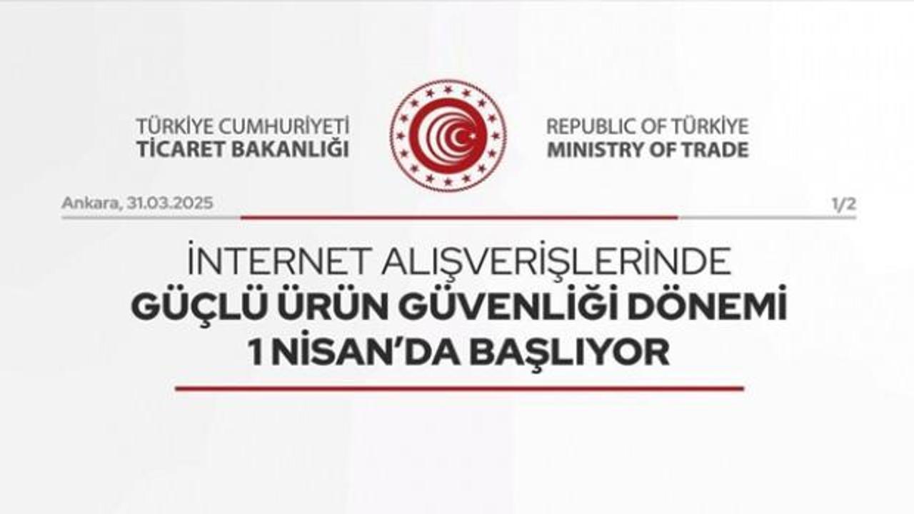Ticaret Bakanlığı duyurdu! E-ticarete yeni düzenleme