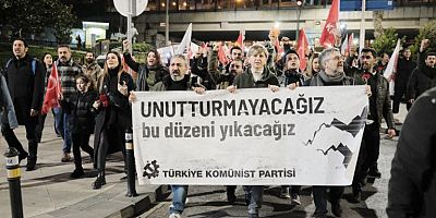 TKP depremin yıldönümünde Kartal'da: Unutturmayacağız!