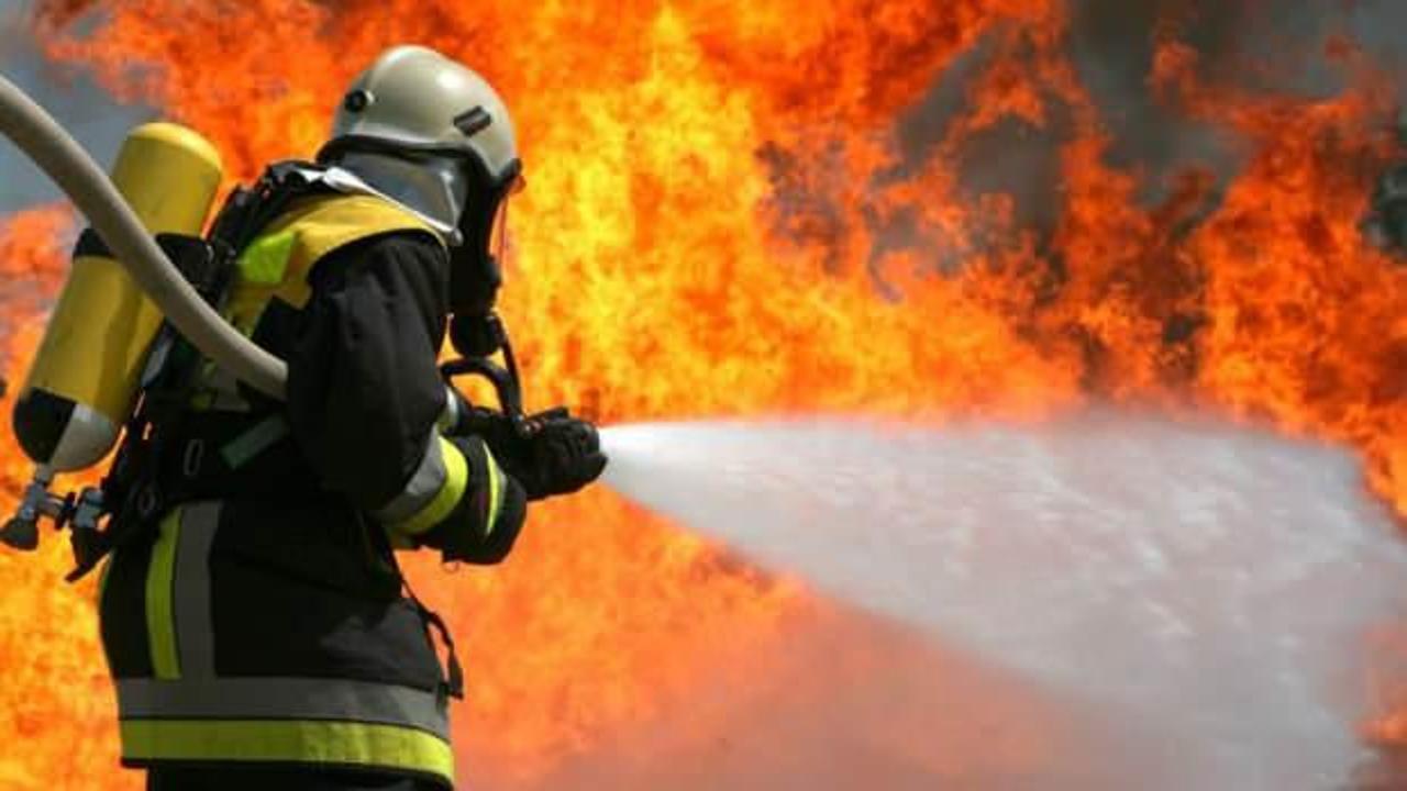 Tokat'ta yangın: 2 katlı ev kullanılamaz hale geldi