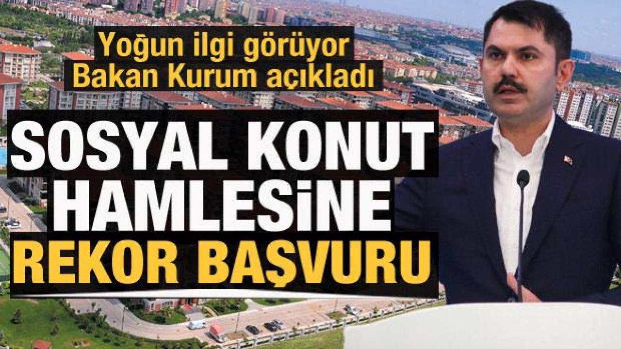 TOKİ Sosyal Konut Projesine rekor başvuru