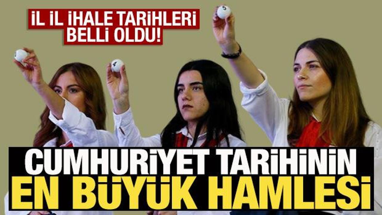 TOKİ'nin 250 bin sosyal konut projesinde ihale tarihleri belirlendi