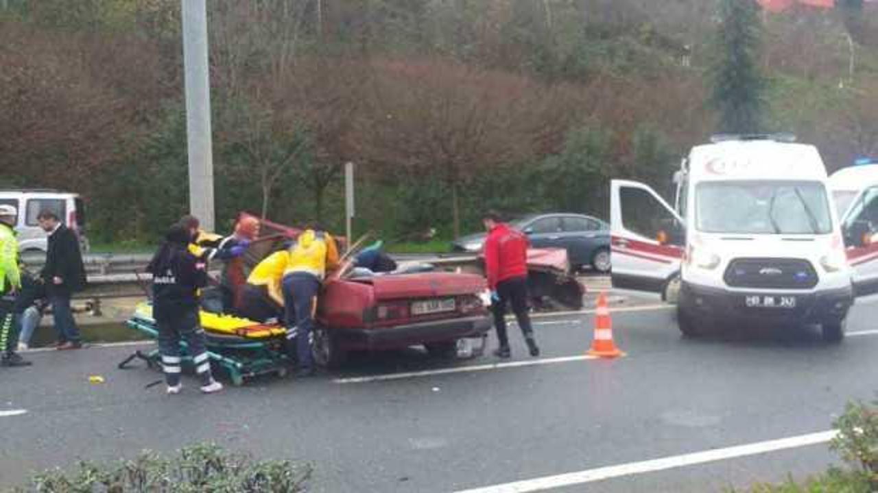 Trabzon’da trafik kazası 2 ölü, 2 yaralı