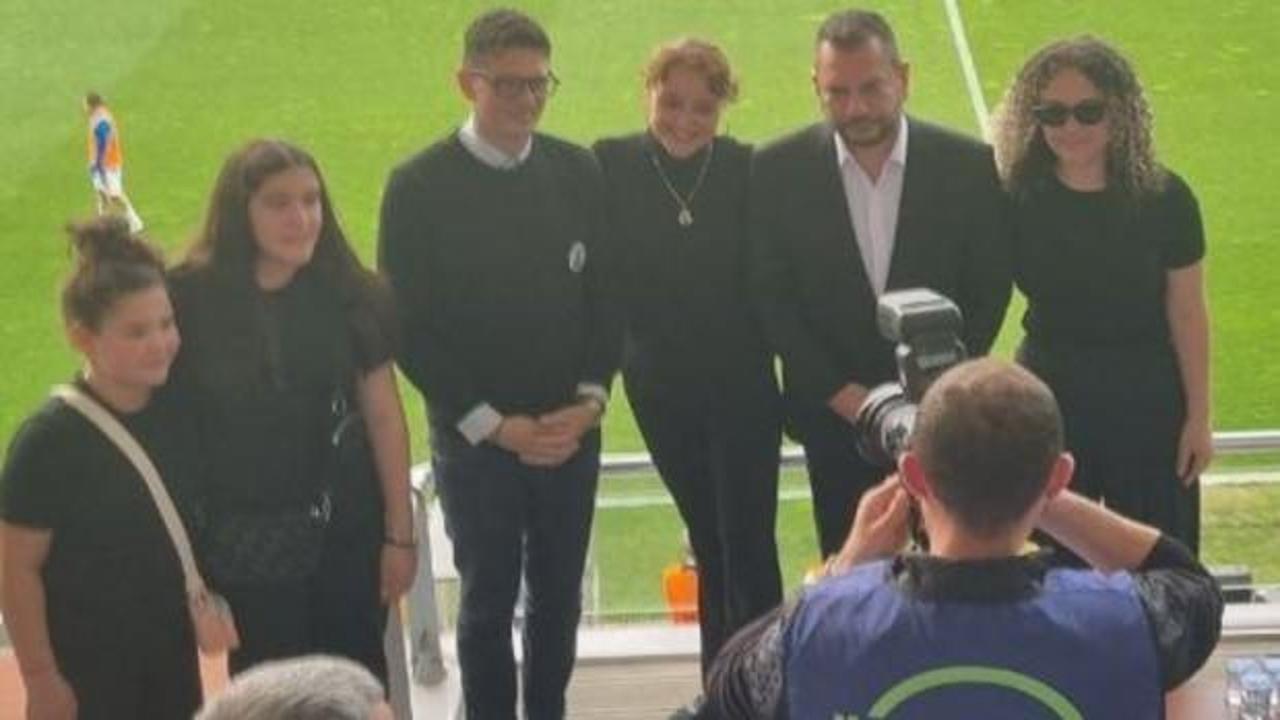Trabzonspor, Ahmet Minguzzi'nin ailesini ağırladı