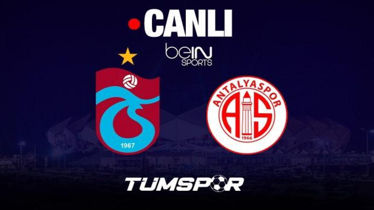 Trabzonspor Antalyaspor maçı canlı izle | beIN Sports HD1 ve TS Antalya şifresiz veren kanallar