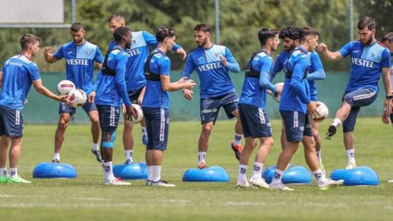 Trabzonspor, Beşiktaş maçı için ara vermedi