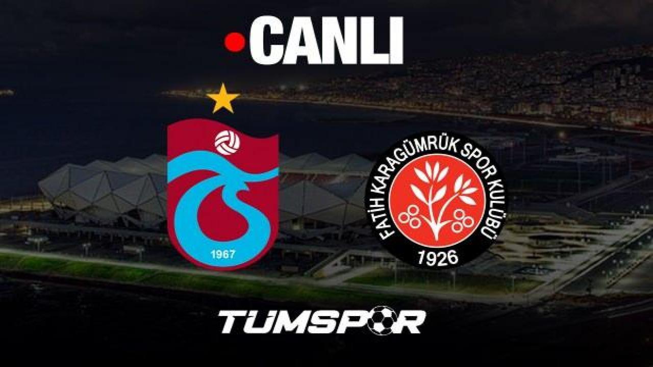 Trabzonspor Fatih Karagümrük Maçı Canlı İzle! TS Karagümrük beIN Sports HD1