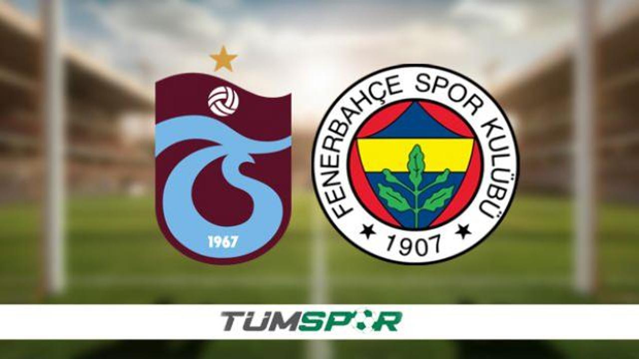 Trabzonspor-Fenerbahçe maçı şifresiz hangi kanaldan izlenir? TS-FB maçı saat kaçta?