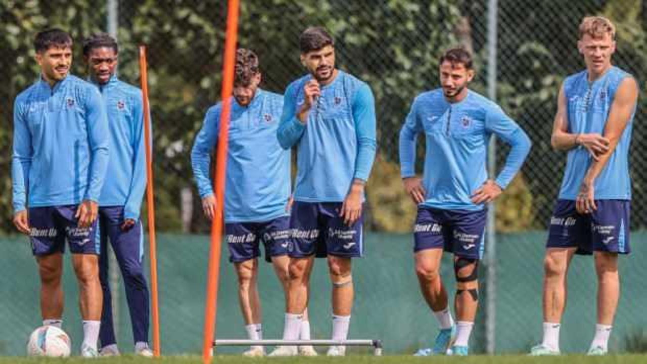 Trabzonspor, Hatayspor hazırlıklarını sürdürdü