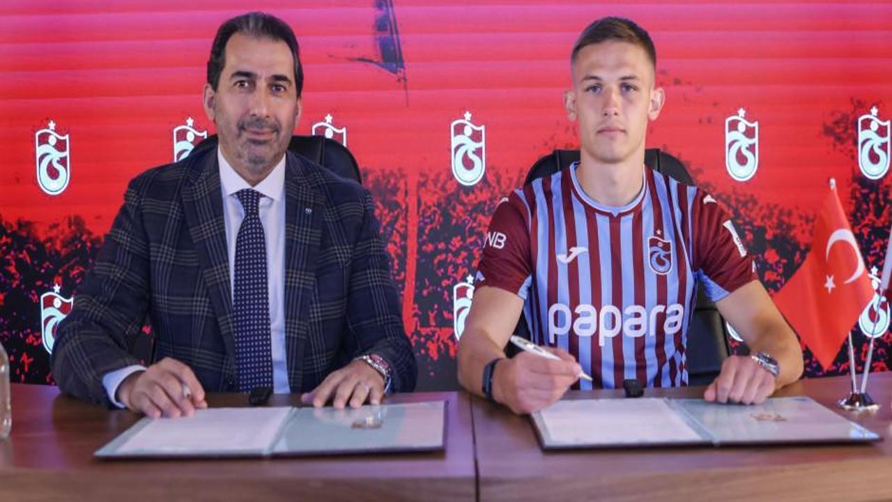 Trabzonspor yeni golcüsünü duyurdu!